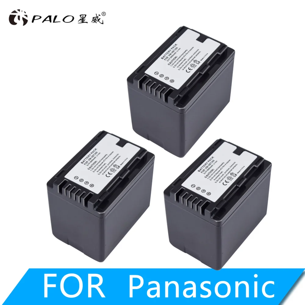 1 шт. 3900 мА/ч, VW-VBT380 VBT380 VW-VBT190 VBT190 батарея для цифрового фотоаппарата Panasonic HC-V110, HC-V130, HC-V160, HC-V180, HC-V201, HC-V250, HC-V26 - Цвет: 3pcs