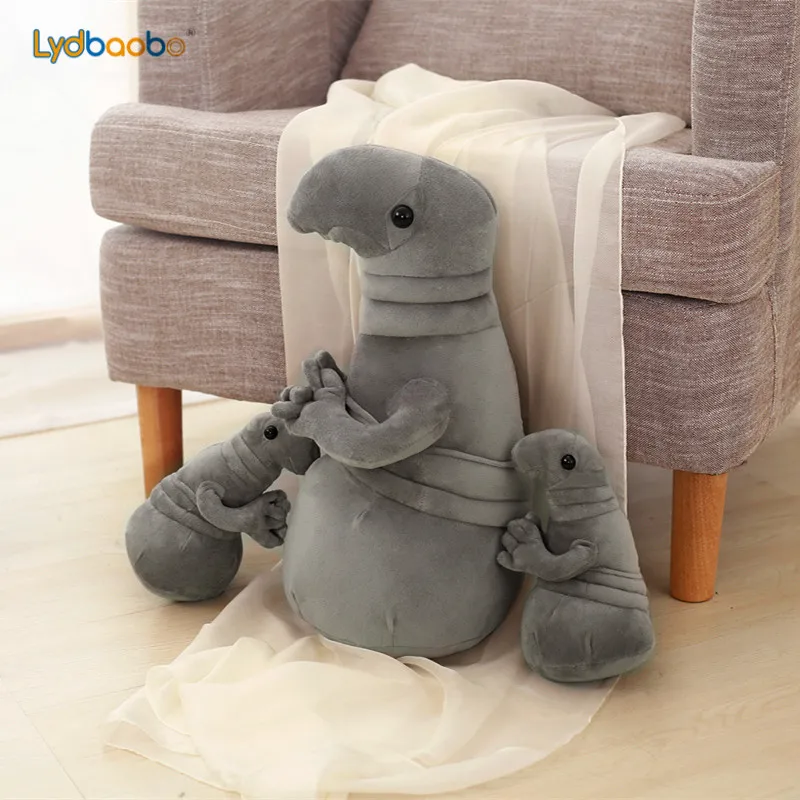 20 см статуя ожидания мем Tubby серый блок плюшевая игрушка мягкая чучела Монстр Кукла Homunculus Loxodontus креативный милый подарок