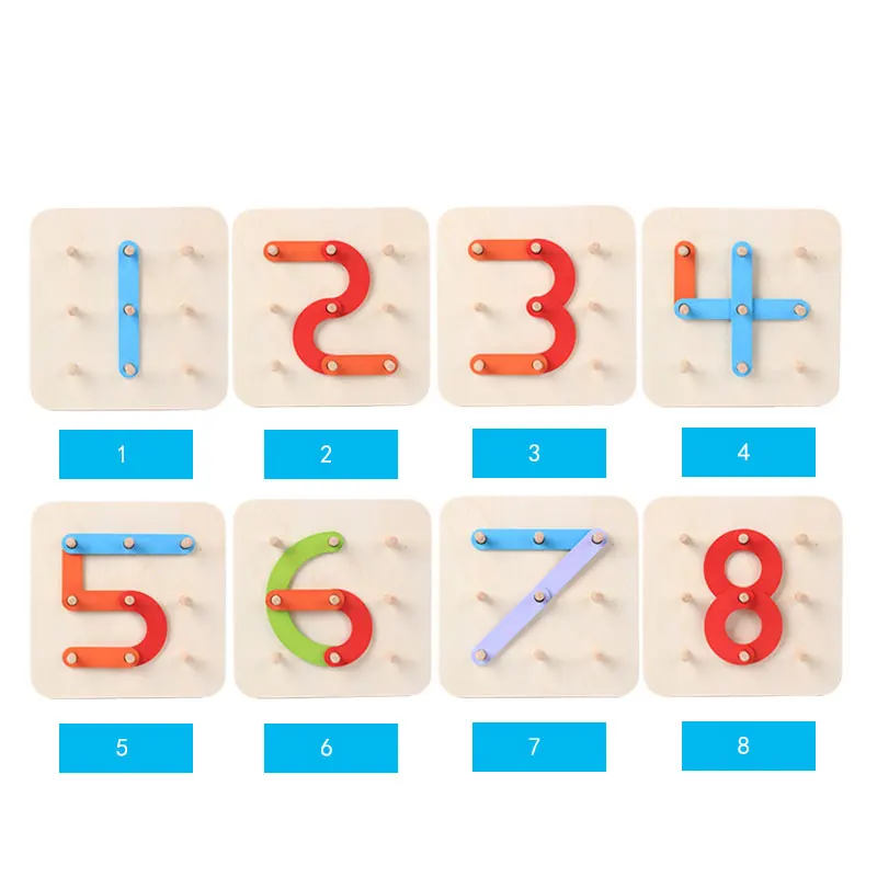 Деревянные буквы набор строительных работ доска Обучающие Игрушки для раннего