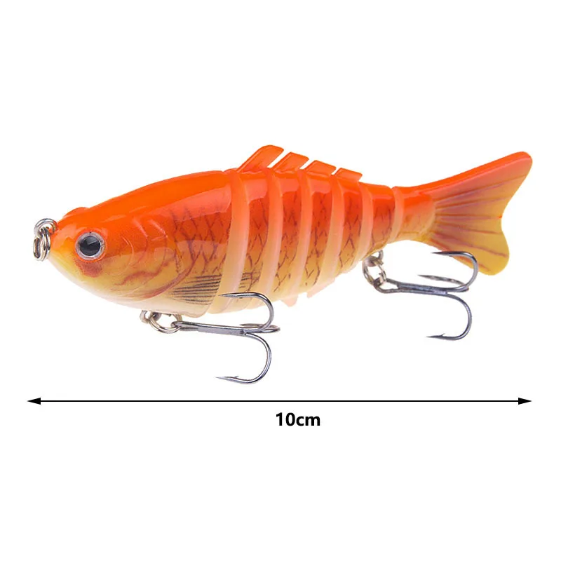 Приманка для рыбной ловли 18 г/10 см многосекционная рыболовная приманка с