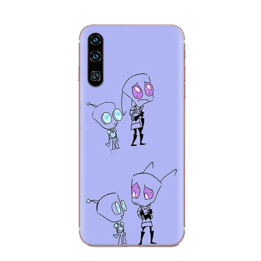 Лучшие чехлы из мягкого ТПУ для Huawei Honor 10 10i 20 20i 8S lite Y9 Prime Y7 2019 Y5 2018 p40 pro Invader Zim Retro Ar |