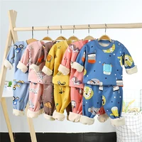 childrens clothing sets boys sleepwear clothes kids pajamas set baby girls cotton cartoon pijamas spring autumn pyjamas