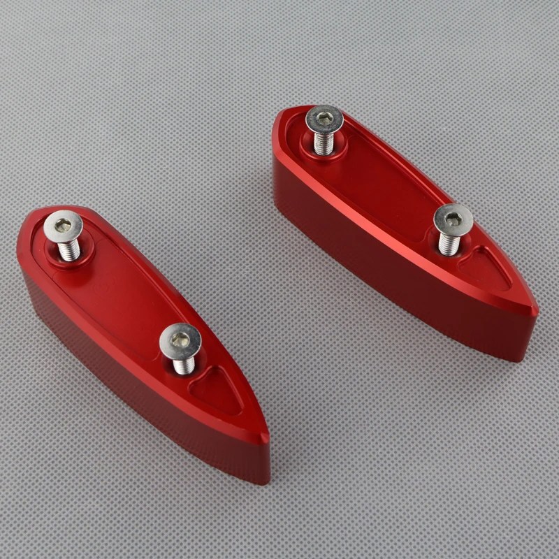 ME001R3red Для Yamaha YZF-R25 ЧПУ аксессуары для мотоциклов боковые зеркала стояки удлинитель адаптер YZF R25 - Цвет: ME001R3red