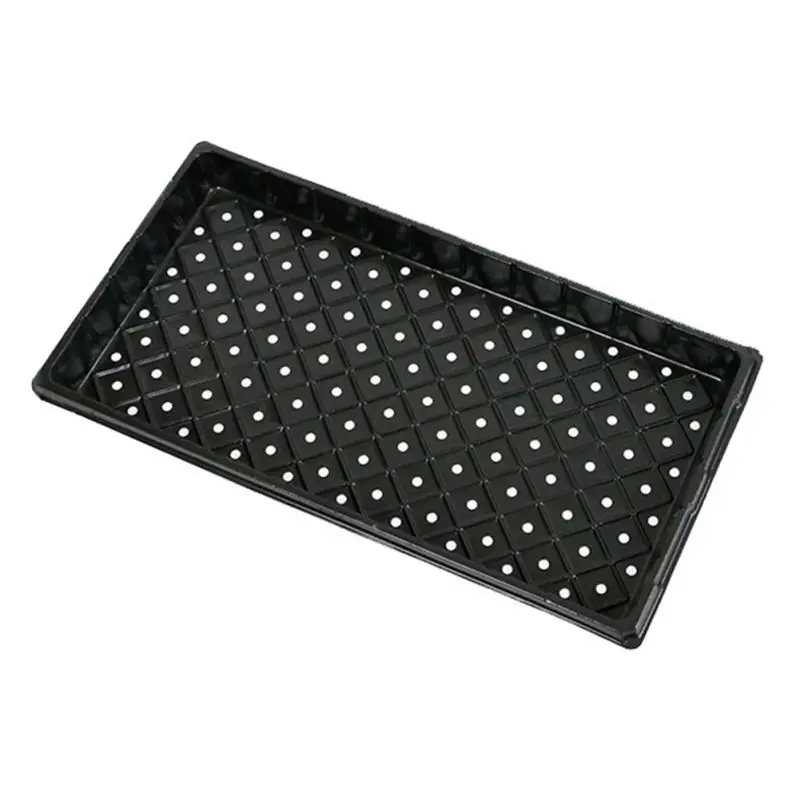 20 шт. ПВХ плоская пластина без отверстий горшки стартовый лоток для рассады