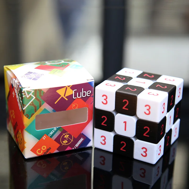

Digital Decompression Puzzle Cube Magic Cubes Puzzle Game Easy Turning and Smooth Play Durable Cube magic Educational Toy
