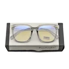 Очки компьютерные ReeXunky для мужчин и женщин, Модные Винтажные квадратные очки унисекс с блокировкой сисветильник, в оправе из TR90, с защитой от глаз