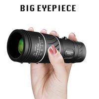 apexel powerful monocular telescope 16x52 dual focus scope zoom binoculars prism compact monocle for hunting camping equipment