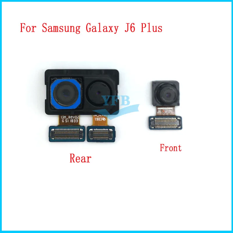Модуль задней и передней камеры для Samsung J4 Plus J410 / J6 J610 2018 модуль маленькой гибкий
