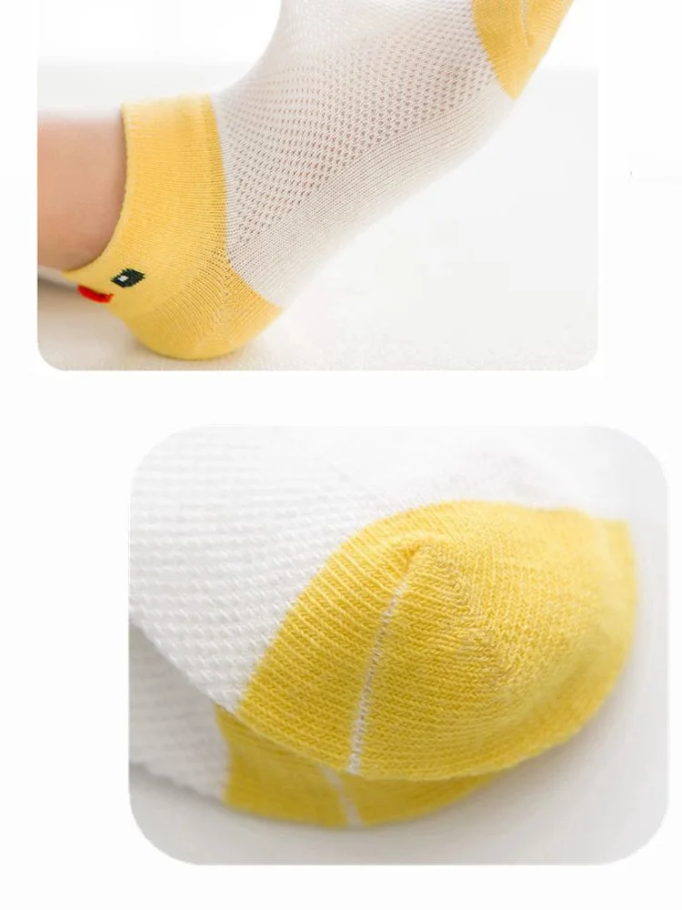 Детские носки 5 пар = 10 шт./лот Новинка 2019 в горошек летние тонкие удобный дышащий