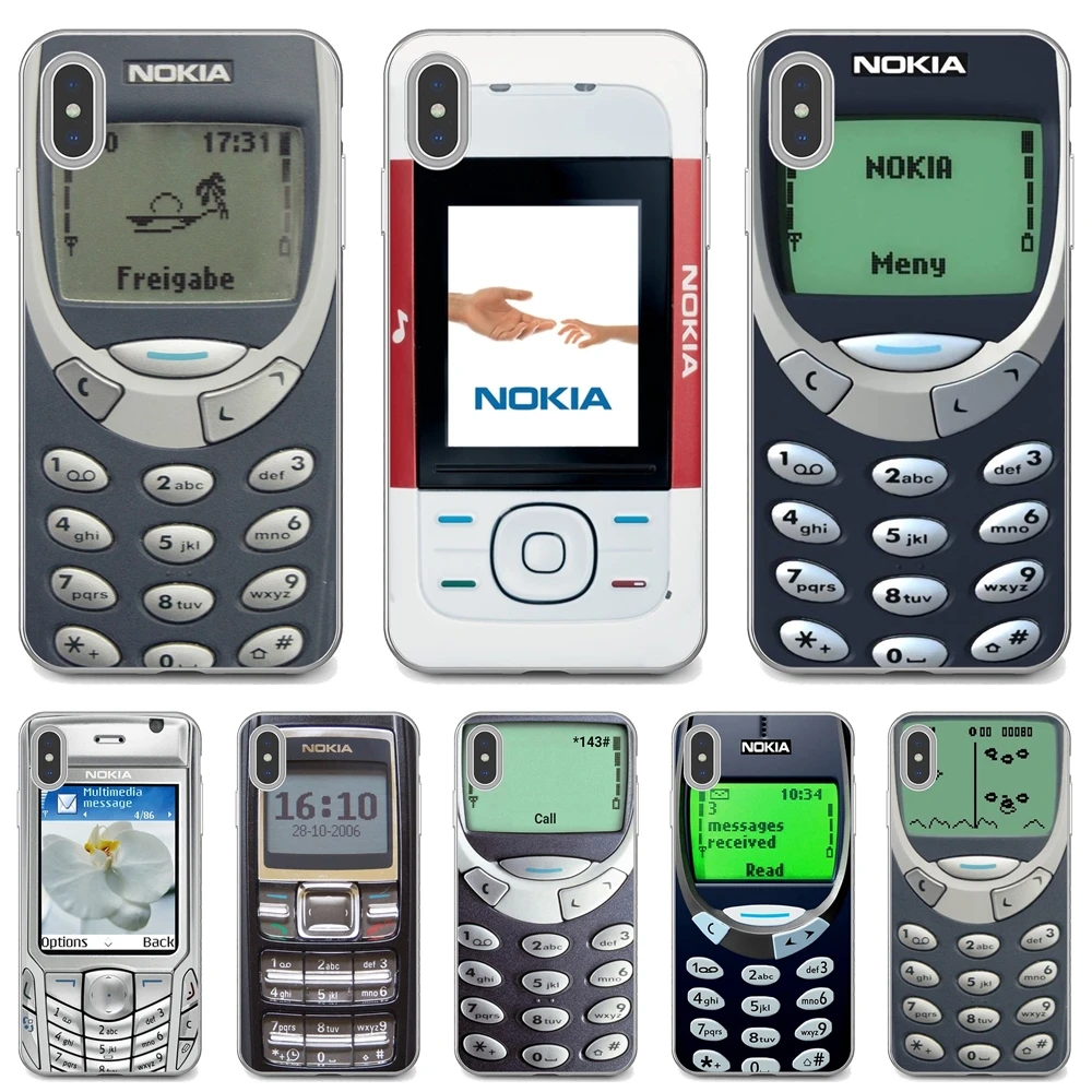 Силиконовый чехол для телефона 3310-6630-For-Nokia-snake Samsung Galaxy A12 A31 A41 A51 A71 A20e A21s M30 A10 A30 A40 A50