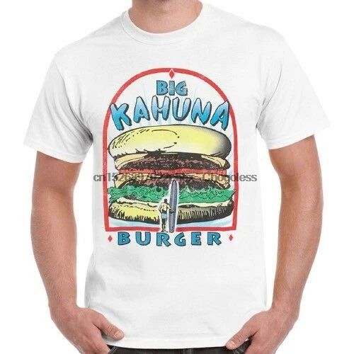 Большая футболка Kahuna с изображением гамбургера целлюлозы из фильма Ретро крутая