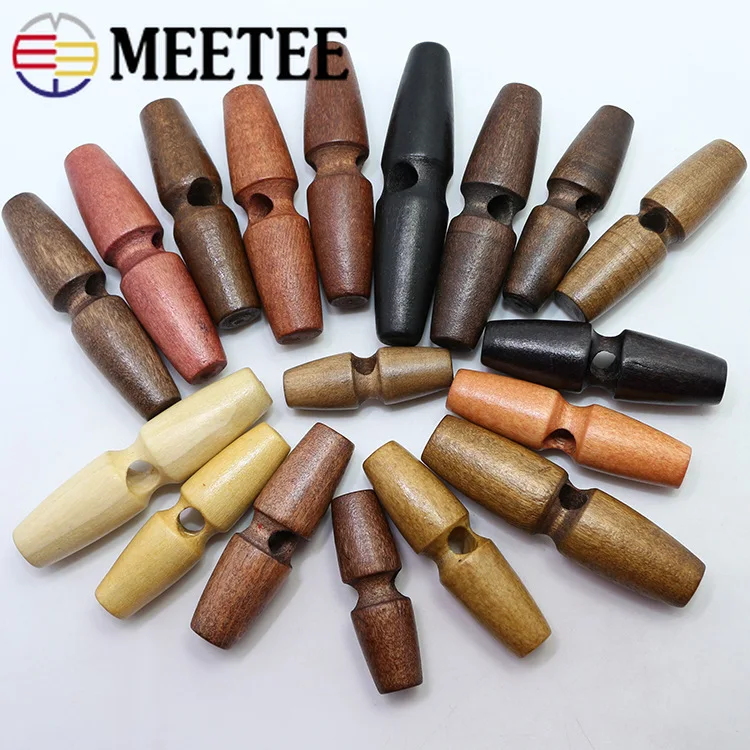 100 шт натуральное дерево одно отверстие Пряжка пальто деревянные кнопки для