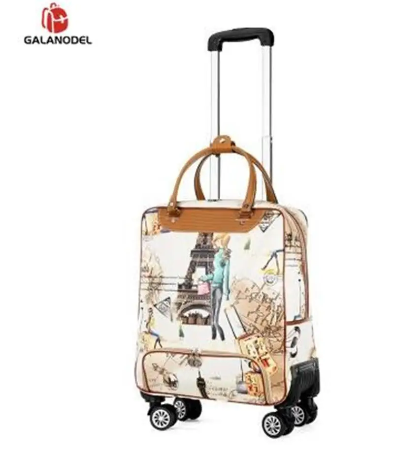 Брендовый 22 дюймовый Дорожный Чехол для багажа чехол ноутбука сумки на колесиках