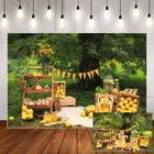 Фон для фотосъемки Mehofond с изображением лимона сада фруктов свежих природных пейзажей для дня рождения новорожденных