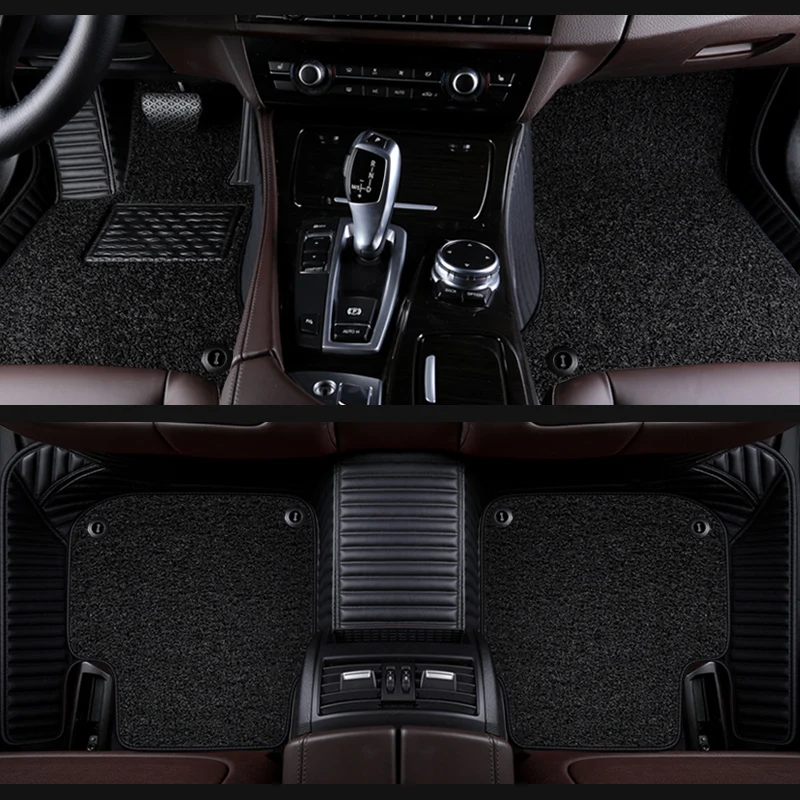 

Custom Car Floor Mats For volvo s40 xc60 xc40 c30 xc90 s60 v40 c70 s80 s90 v50 xc70 v60 v90 xc-classic Double foot mat