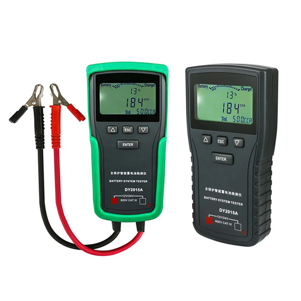 Автомобильный тестер аккумулятора Анализатор свинцово кислотных аккумуляторов
