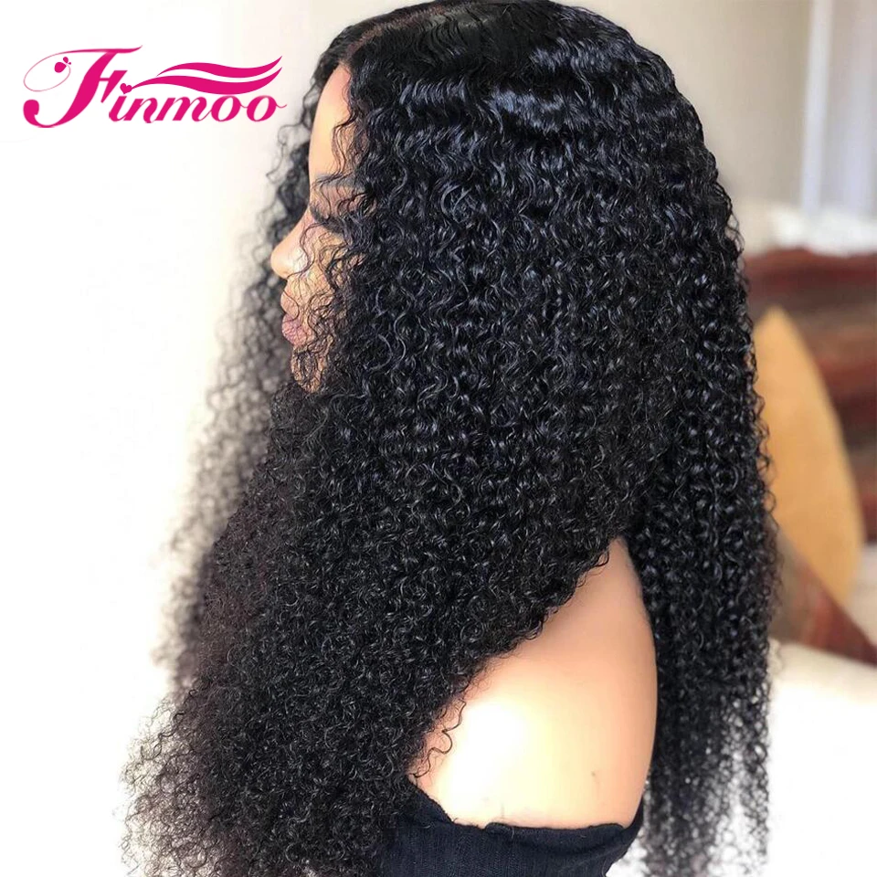 360 афро кудрявые человеческие волосы парики с детскими волосами для женщин