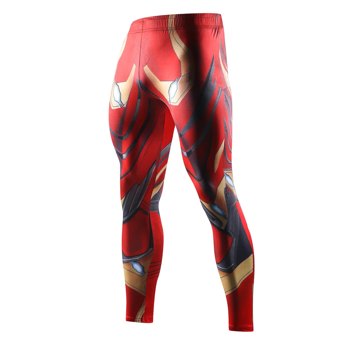 

Mannen Compressie Panty Leggings Running Sport Mannen Print Gym Fitness Jogging Broek Sneldrogende Broek Workout Training Leggin