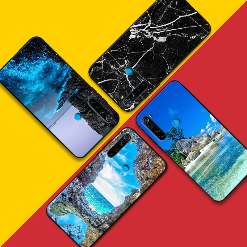 Для Redmi note 4X Мягкий силиконовый чехол из ТПУ с принтом для Note 6 7 8 Pro тонкий 5 5A Prime