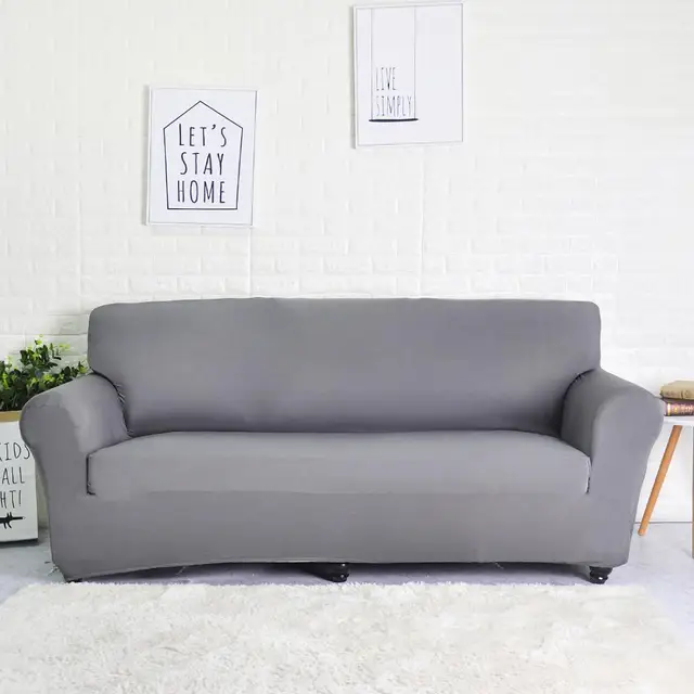 Сплошной цвет диван-крышка большая эластичность стрейч диван-крышка Loveseat диван угловой диван полотенце мебель крышка 1/2/3/4 местный