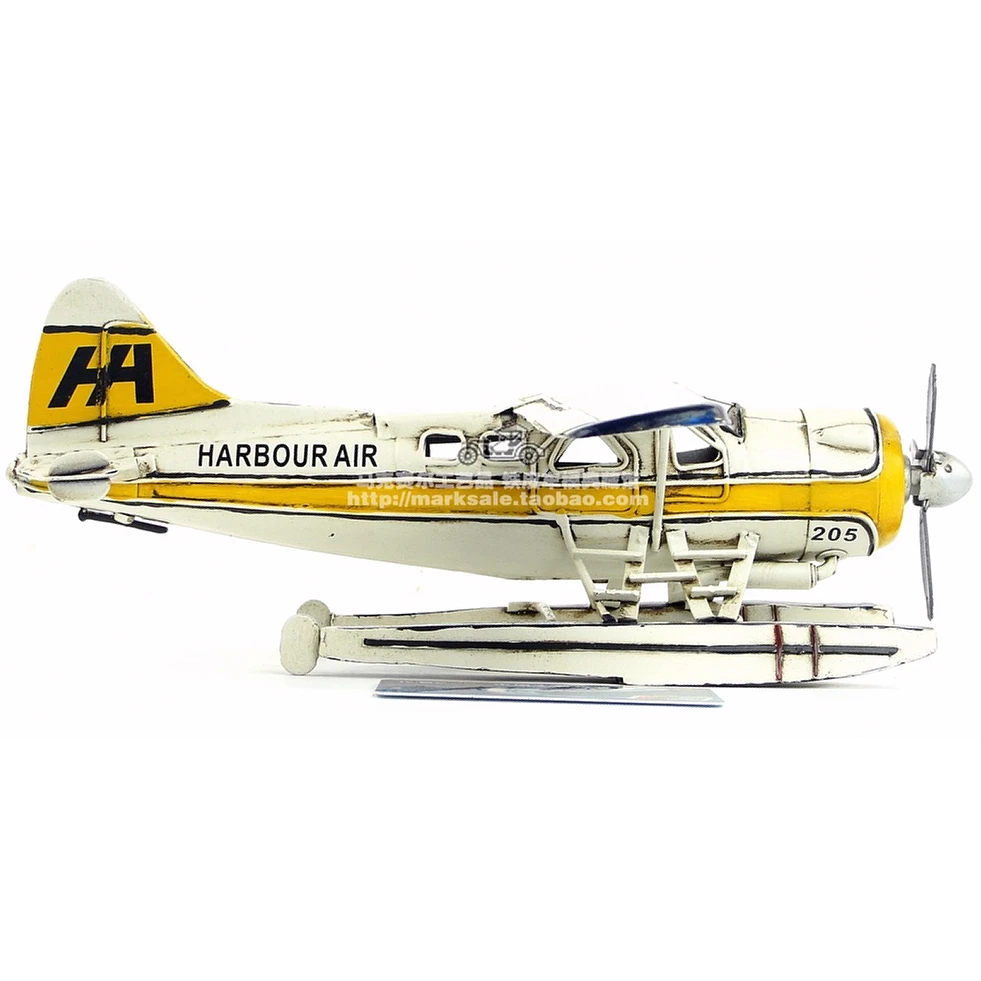 Железный самолет Ретро Винтажные Украшения Классическая серия аксессуары для