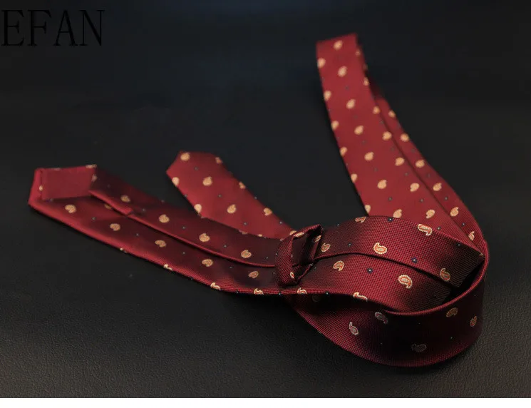 

6cm Ties for Men Skinny Mens Ties Gravatas Slim Corbatas Vestidos Wedding Silk Polyester Groom Neck Tie Cravat Necktie