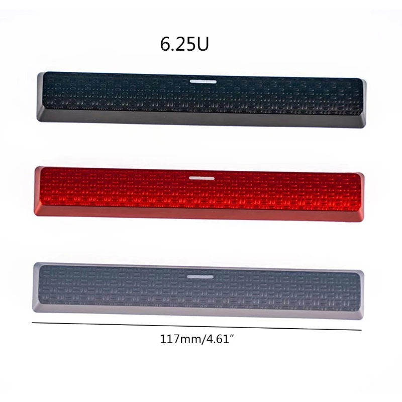 

1 Pc 6.25U OEM Keycap Customized ABS Backlit Non-Slip SpaceBar Keycap for Mechanical Keyboard Cap