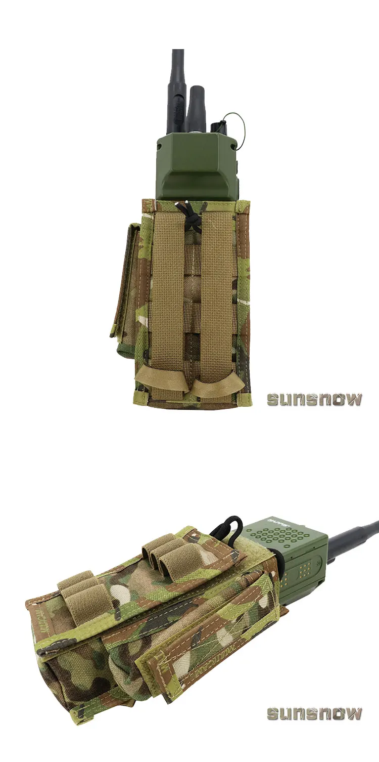 Outdoor Sports CAG Tactical Holy Spirit Radio Package Mbitr Jasmine System Multicam Camouflage