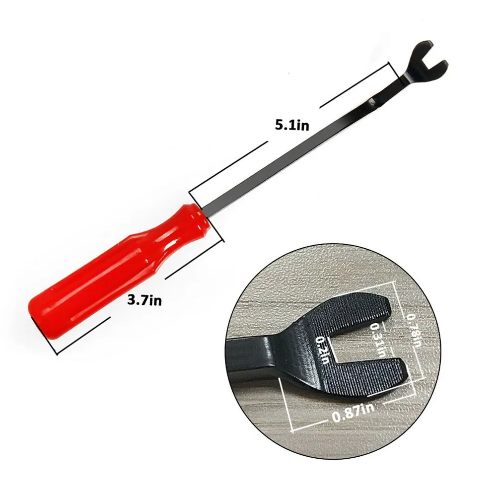 

Car Door Panel Trim Removal Tool Kit Set Fastener Rivets Clip Remover Auto Dashboard Disassemble Handheld Plastic Tools