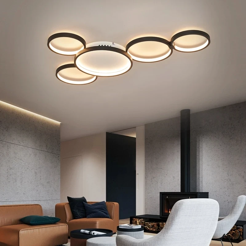 $60.00 New Modern led Ceiling Lights for Living Room Bedroom Dining room Study office Remote control Home Creative Ceiling Lamp fixture