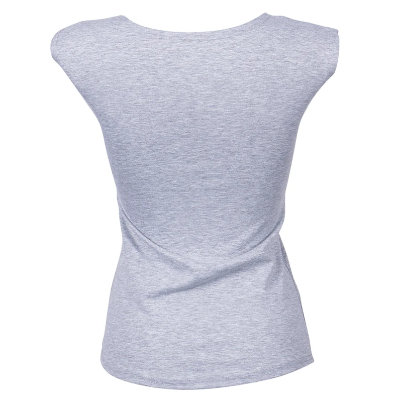 

T-shirts Female Solid Color Cotton Basic T shirt Women 2019 Fashion Summer Tops Plain Women's Blank Tshirts