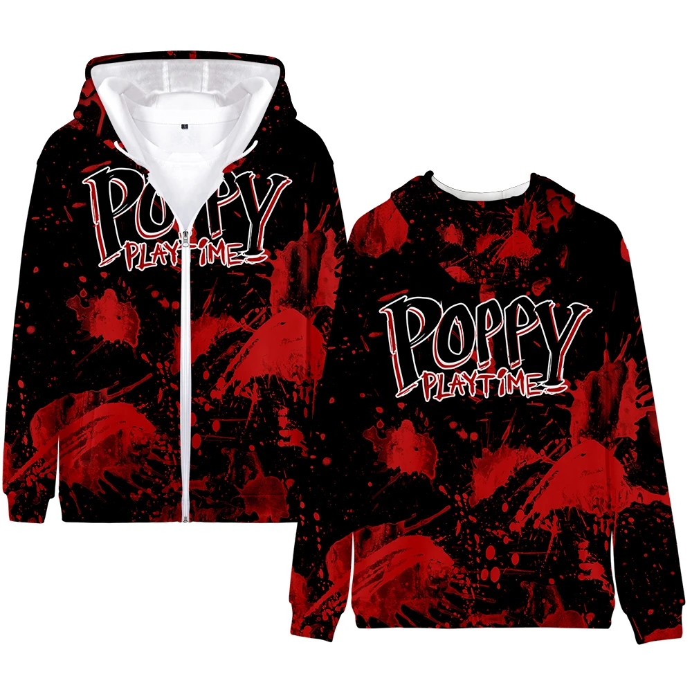 

2021 толстовка с капюшоном и 3D-принтом мака, толстовка с капюшоном на молнии, милые толстовки в стиле Харадзюку, Женская/мужская одежда