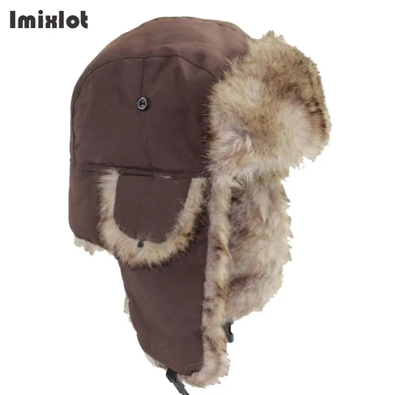 Зимняя шапка-ушанка унисекс | Аксессуары для одежды