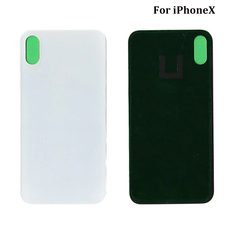 1 шт. Высокое качество A+ задняя крышка для iPhone X 8 8 Plus крышка батареи стеклянная панель Задняя Дверь Корпус