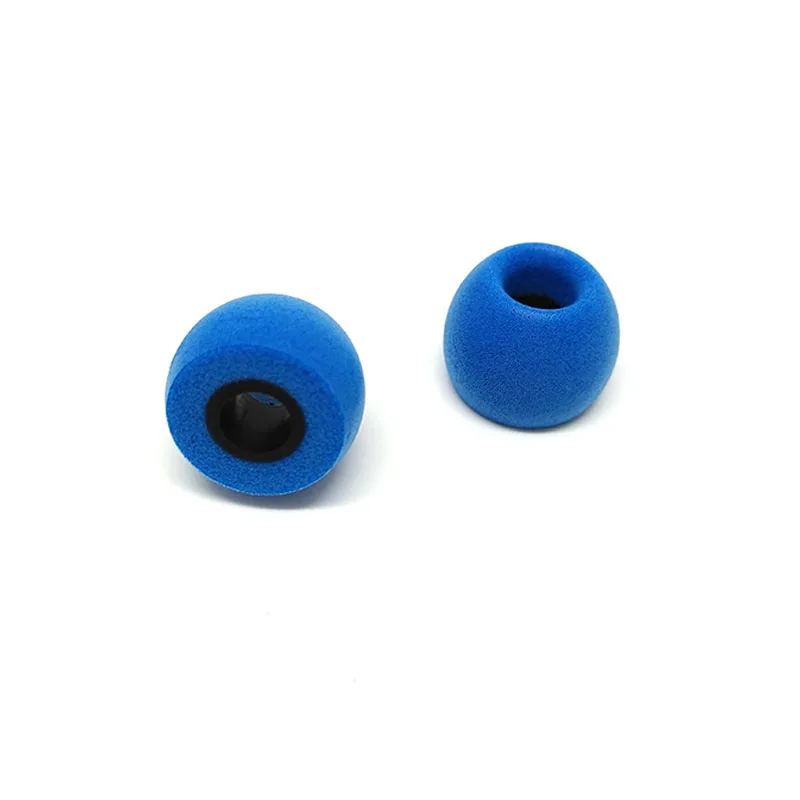TS400 -M- blue 2pcs 2 шт./1 пара ANJIRUI TS400 S/M/L 4,9 мм изоляционные поролоновые наконечники для внутриканальных наушников, гарнитура, наушники с усиленными басами, набор амбушюр - Цвет: TS400 -M- blue 2pcs