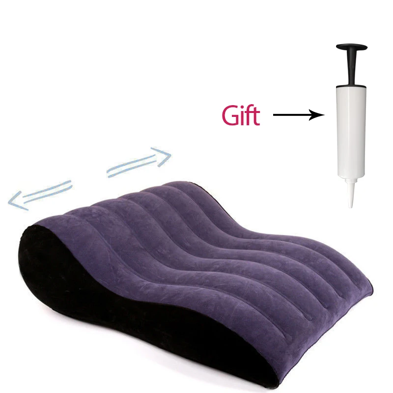 Надувной секс- коврик подушка для любви квадратная игрушки - Цена: 3158.6