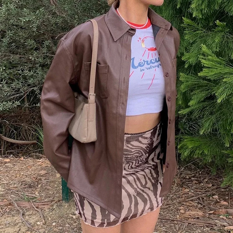 

Harajuku Brown Skirt Mesh Tie Dye Print Streetwear Summer Vintage Ladies Y2K Sexy 2021 New Bodycon Mini High Waist Skirts Women