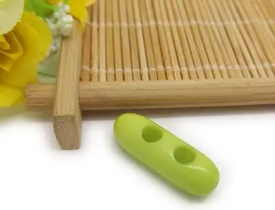 Красочная Смола прямоугольник 2 отверстия Кнопка для ребенка свитер/Пальто Шитье DIY декоративный гудок вычета S0199H - Цвет: NO 12