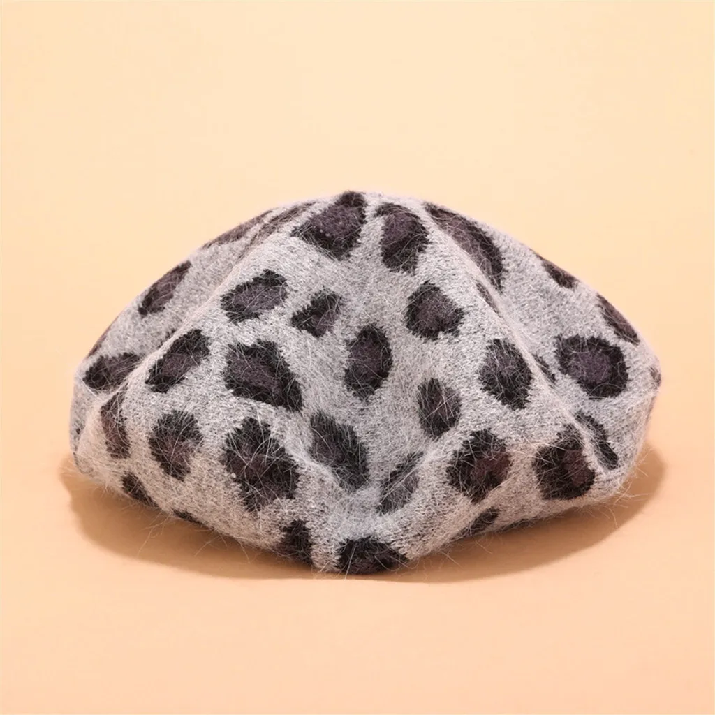 Винтажная женская зимняя Шапка берет корейский живописец газетчик береты