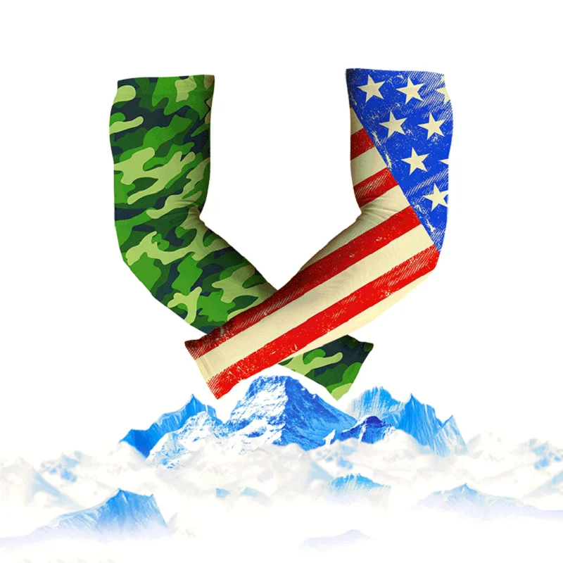 

Ice Silk Sunscreen Flower Arm Tattoo Sleeve Anti Ultraviolet Quick Drying Sleeve For Outdoor Driving