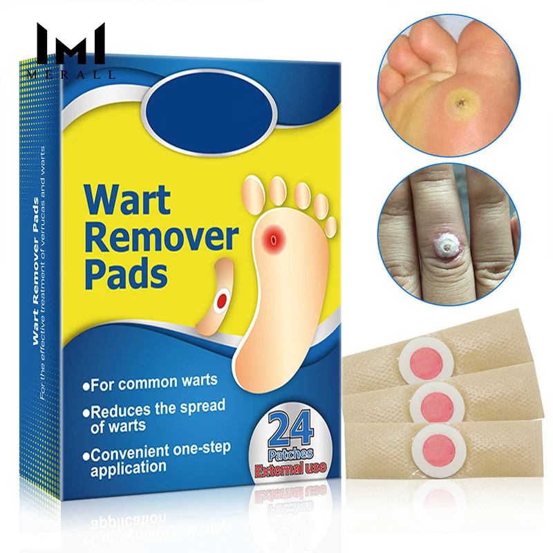 24 шт. мералл мозоли для ног подошвенные бородавки шип обезболивающий пластырь