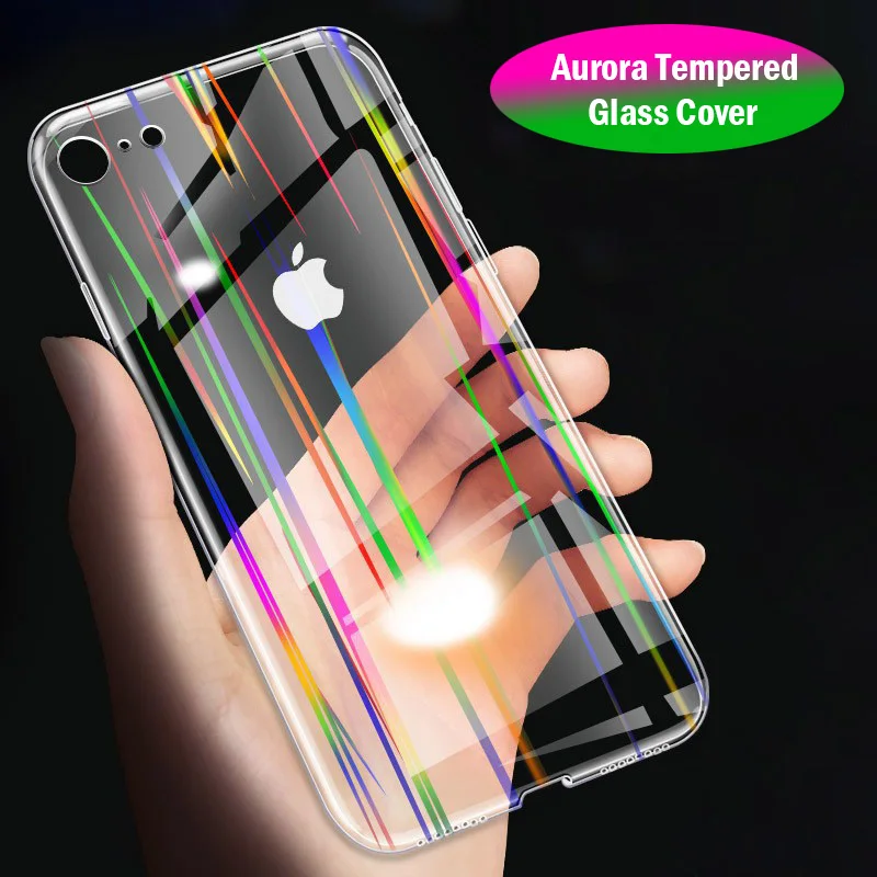Прозрачный чехол для Apple iPhone XR XS Max X 8 7 Plus 6 6S задняя крышка из закаленного стекла