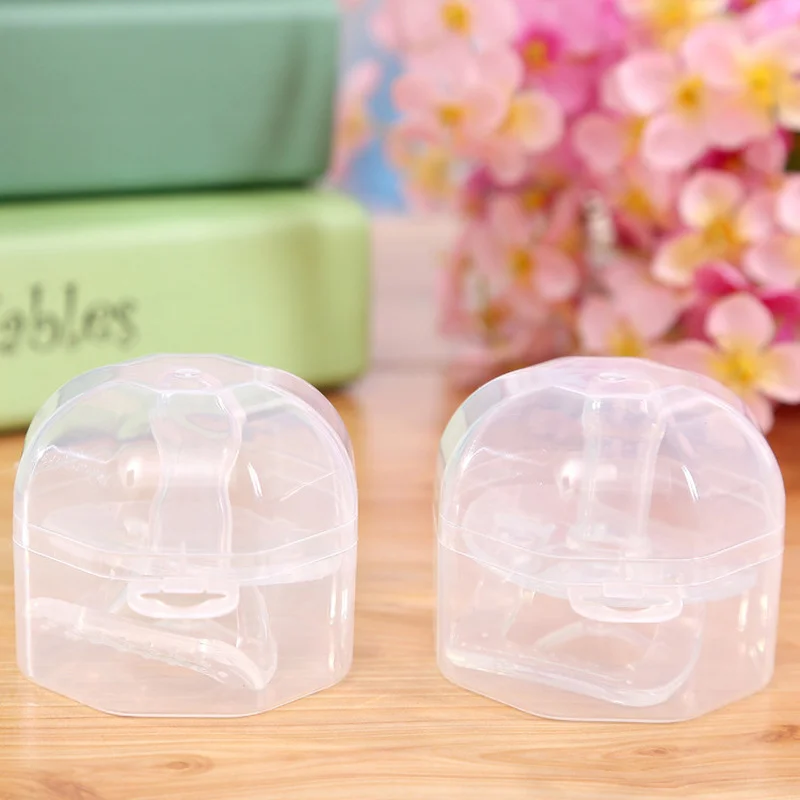 

Newborn Transparent Silicone Pacifiers Infant Pacifier Holder Clip Baby Pacifiers Nipples for Children Pacify
