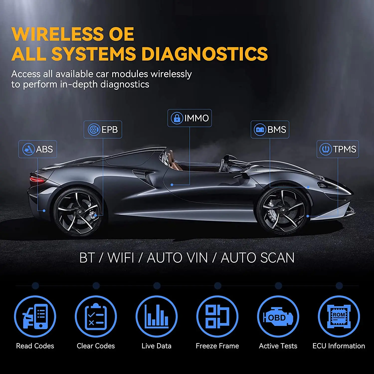 Диагностический сканер XTOOL A80 pro Master OBD2 VCI J2534 PK 908P | Автомобили и мотоциклы