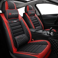black red leather car seat covers for audi a4 b8 b6 b7 avant a3 8p a5 sportback q2 q3 a7 q7 4l 100 c4 a6 4f c7 c5 accessories