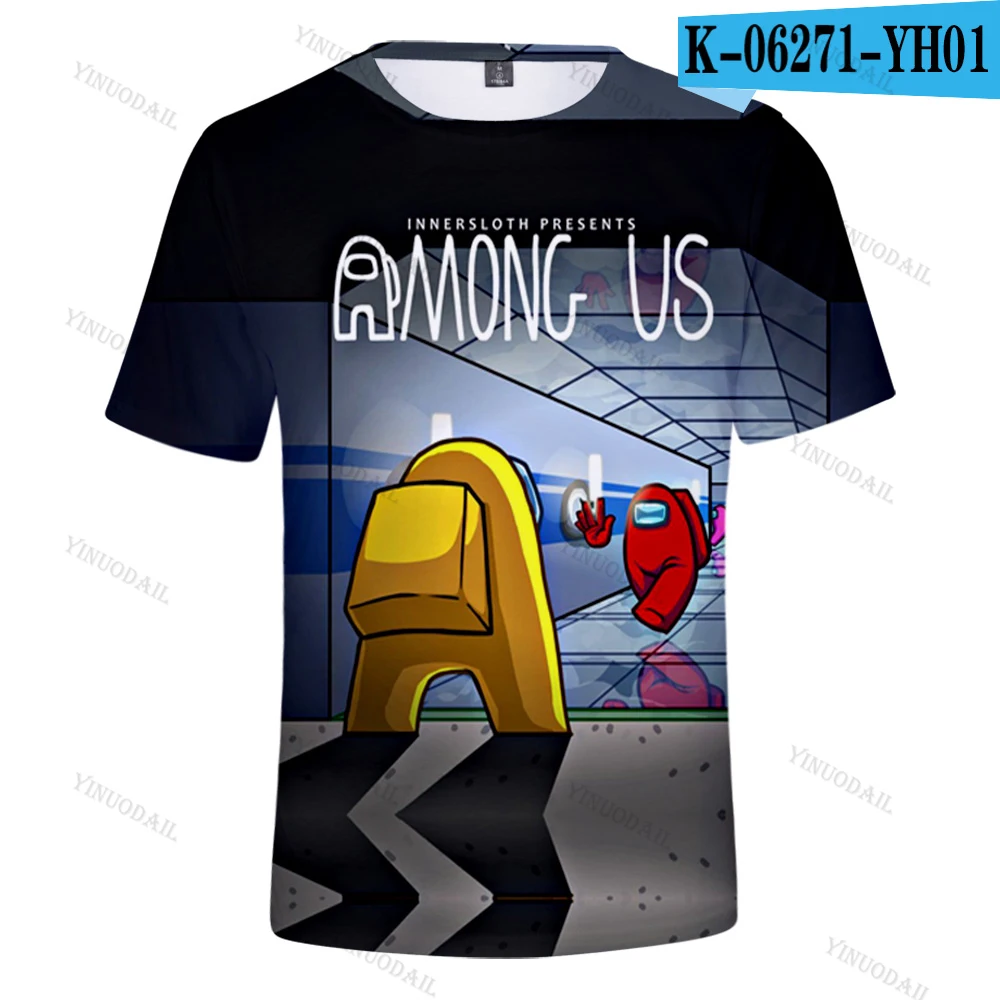 

Game T-Shirts 2020 New O-Neck Tees Boys Girls Men Women Print Harajuku Kpop Short Sleeves T-Shirts