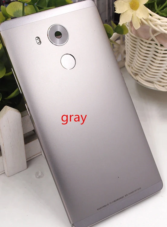 Carcasa de Metal con huella dactilar para Huawei Mate 8, Mate8, MT8-3