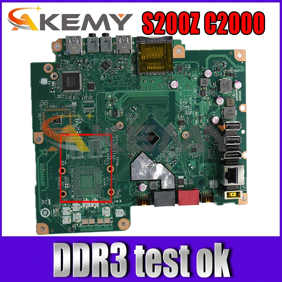 

Akemy для Lenovo S200Z C2000 AIO материнская плата Con AIA30 LA-C671P материнская плата DDR3 100% тесты работы