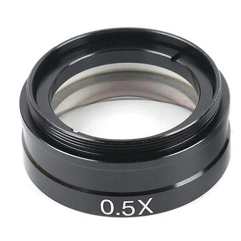 

0.5X / 0.35X Auxiliary Large Objective Lens Is Suitable for 10A Monocular Video Microscope