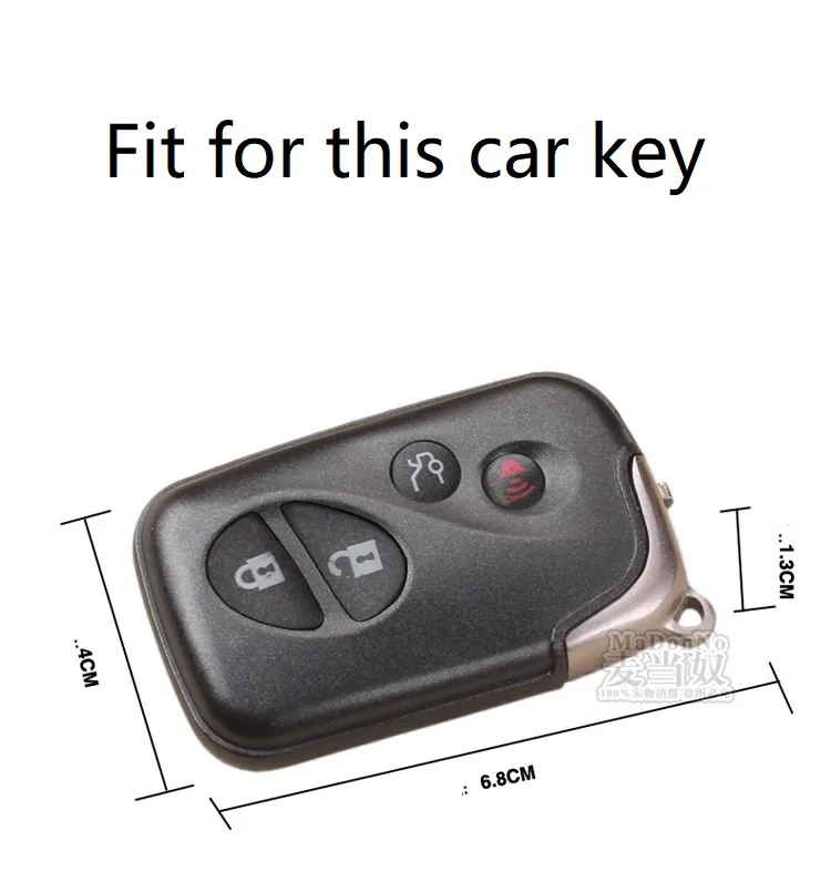 Натуральная кожа Автомобильный Брелок дистанционного управления с ключом чехол